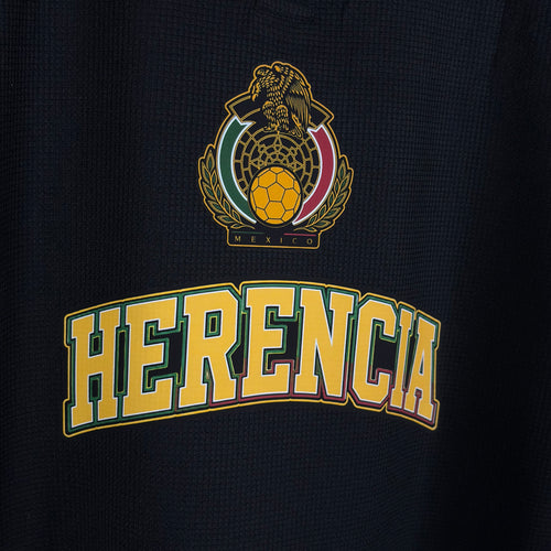 Mexico Herencia Set | Premium Waffle Knit Polo & Shorts